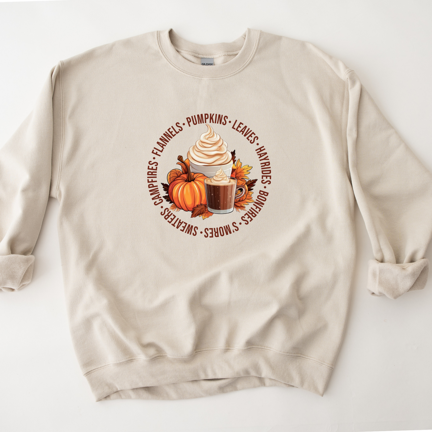 Wholesale Fall Circle - Grey Tee