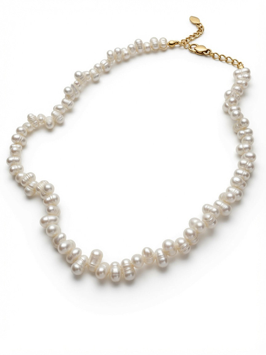 Fancy Pearl Necklace