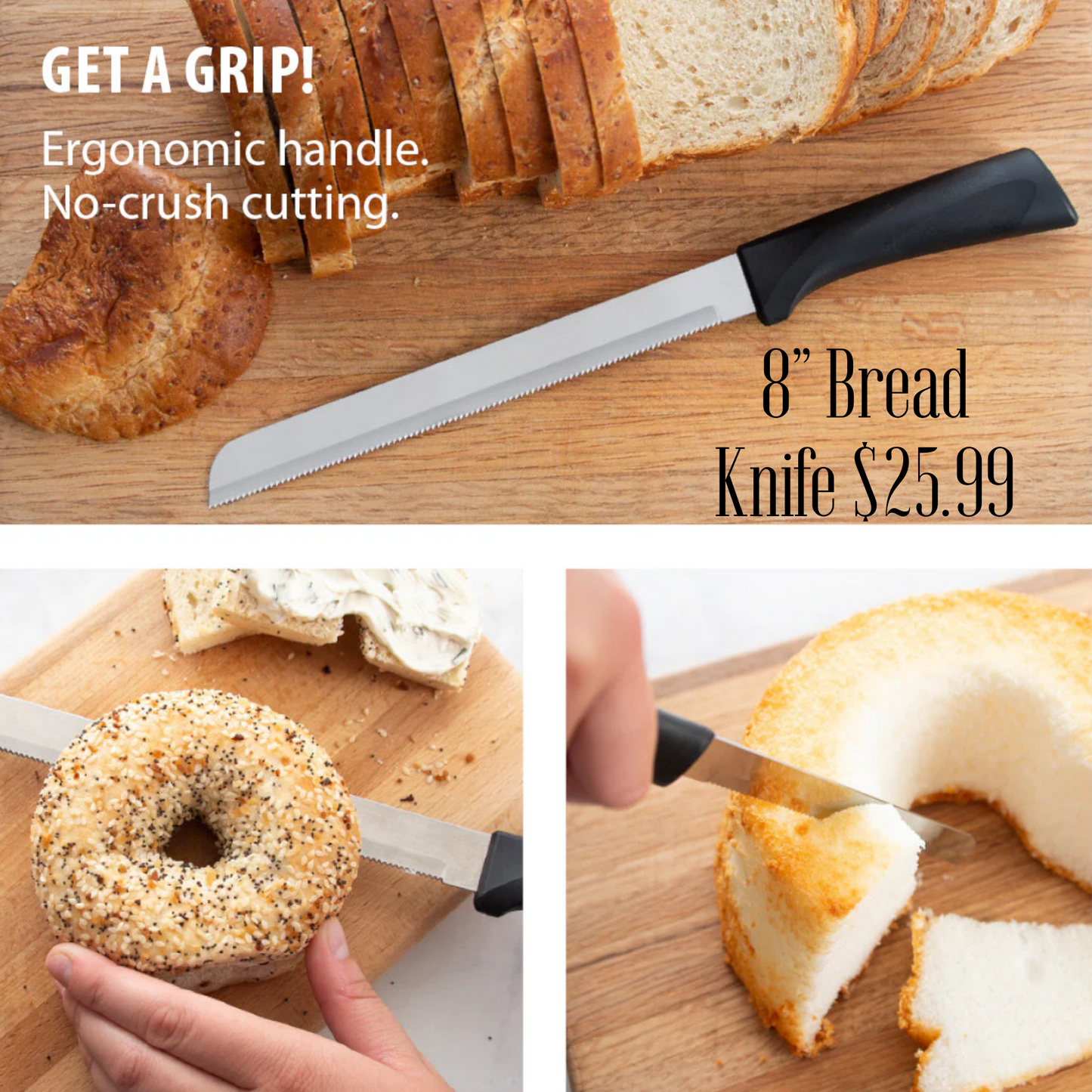 8” Bread Knife - Rada Cutlery