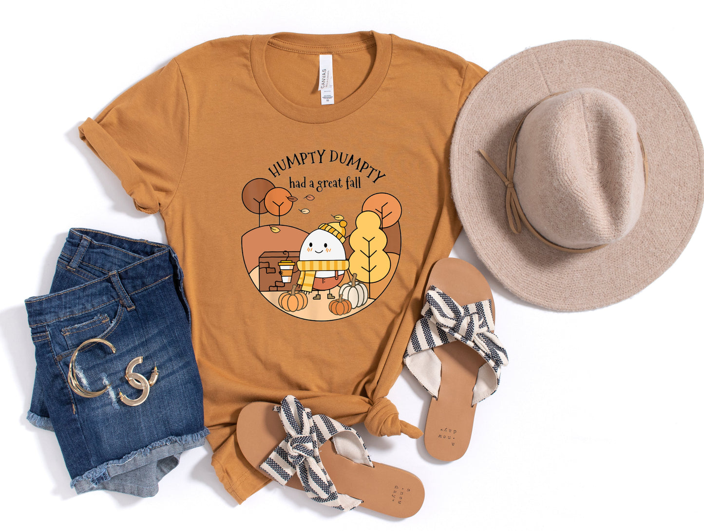Wholesale Humpty Dumpty Graphic Tee - Autumn