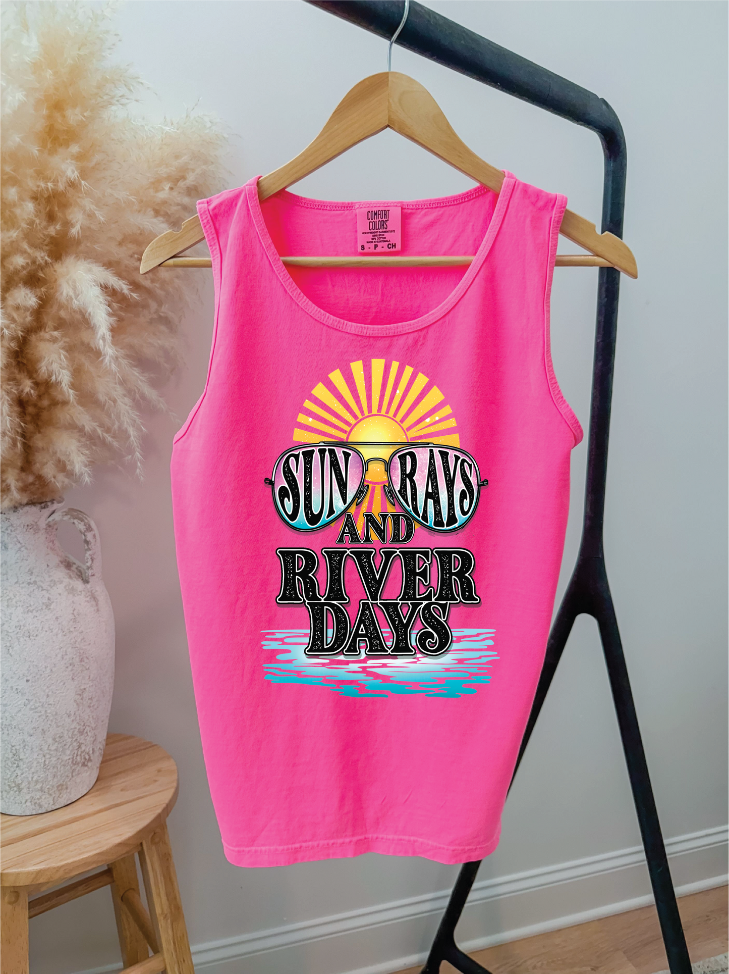 Sunrays and River Days Graphic Tee