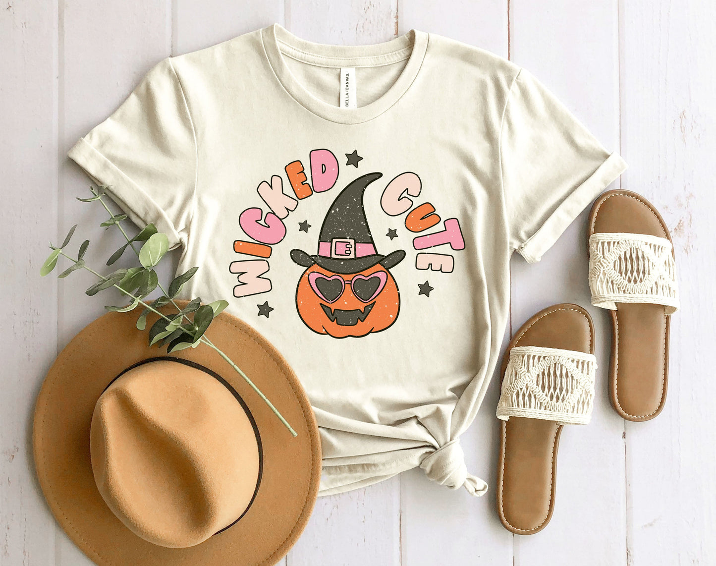 Wholesale Wicked Cute Graphic Tee - Black
