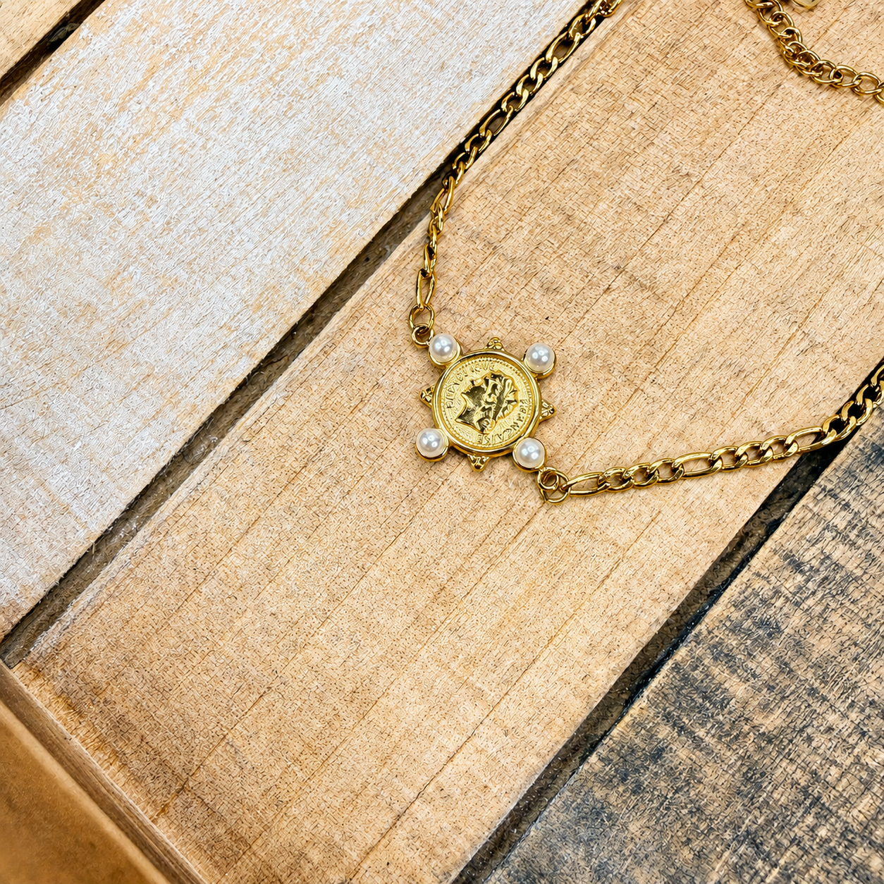 Edith Coin Bracelet
