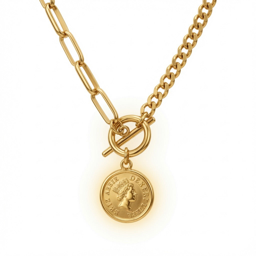 Brielle Coin Necklace