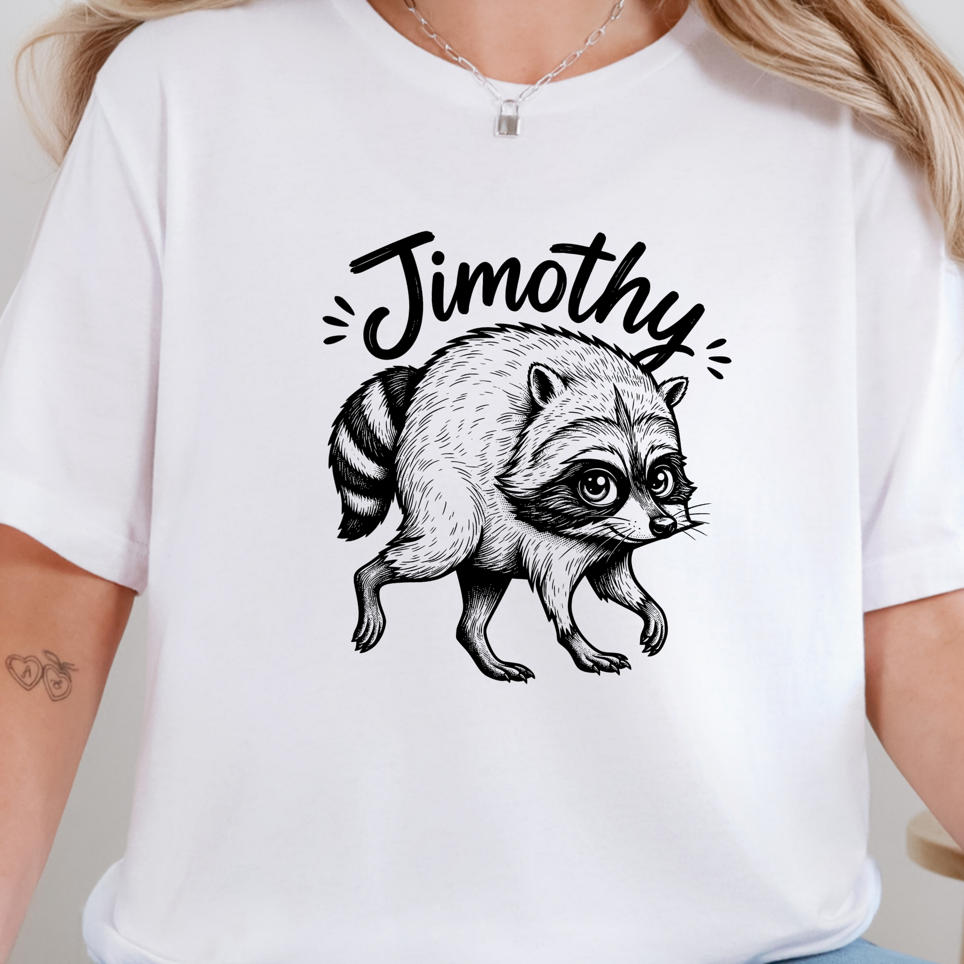 Wholesale Jimothy Graphic Tee - White