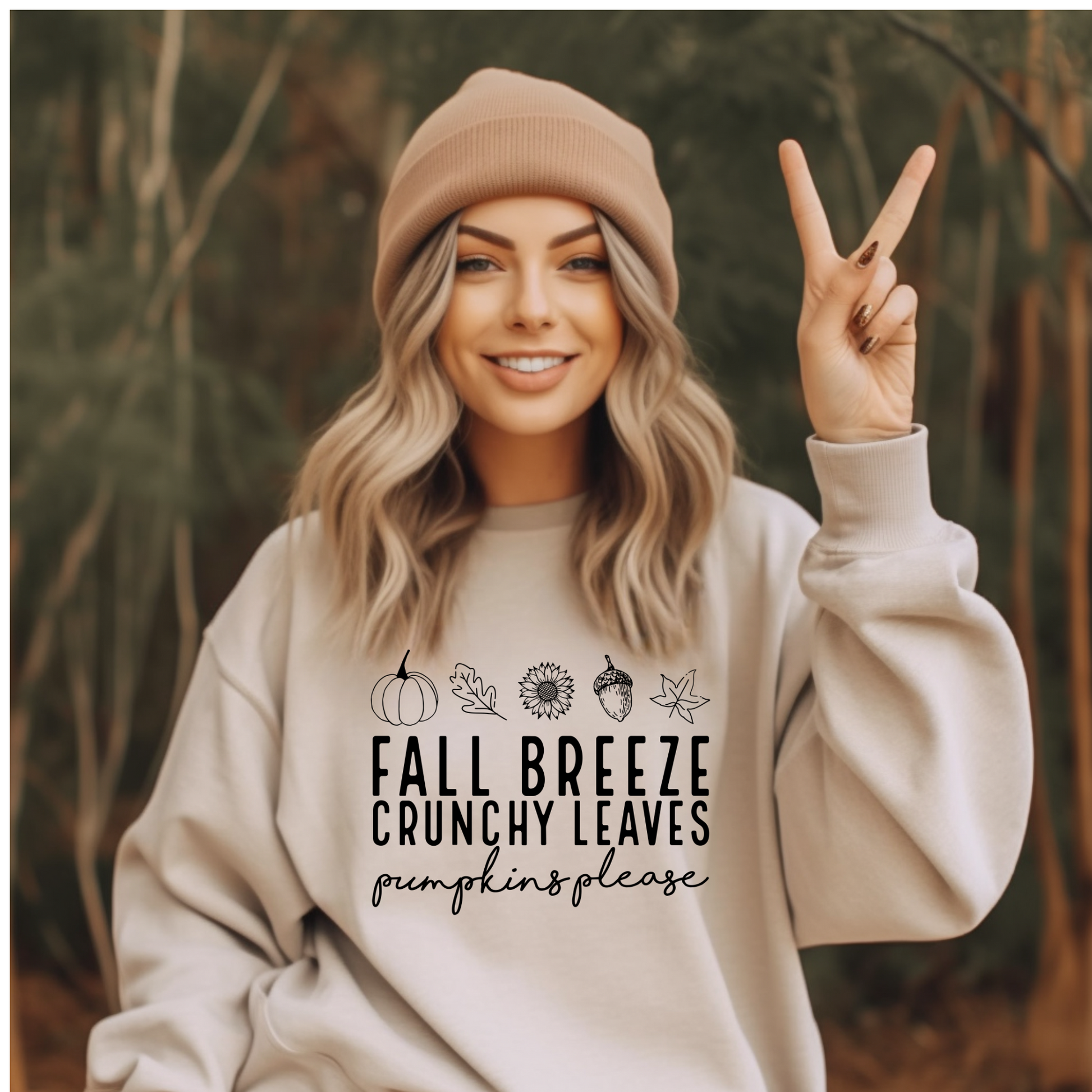 Wholesale Pumpkins Please - Grey Sweatshirt