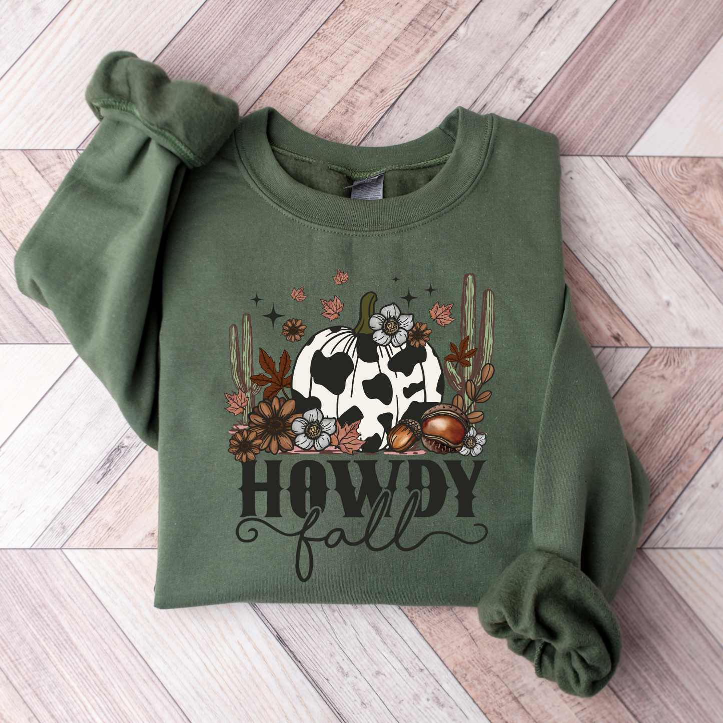 Wholesale Howdy Fall Graphic Tee - Mauve Tee