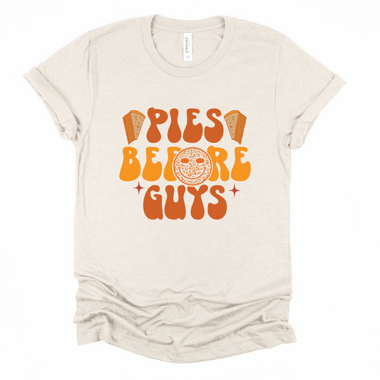 Wholesale Pies before Guys Graphic Tee - Black