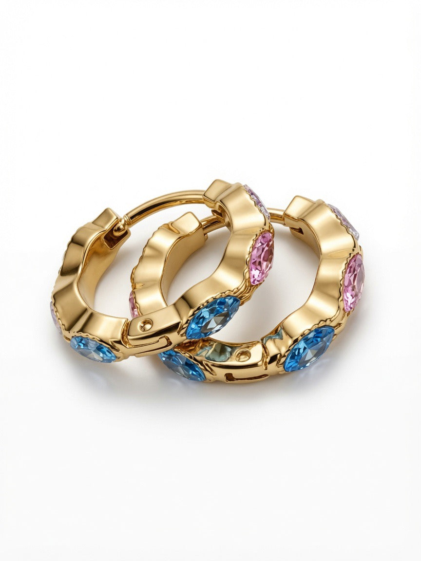 Charlotte Hoop Earrings
