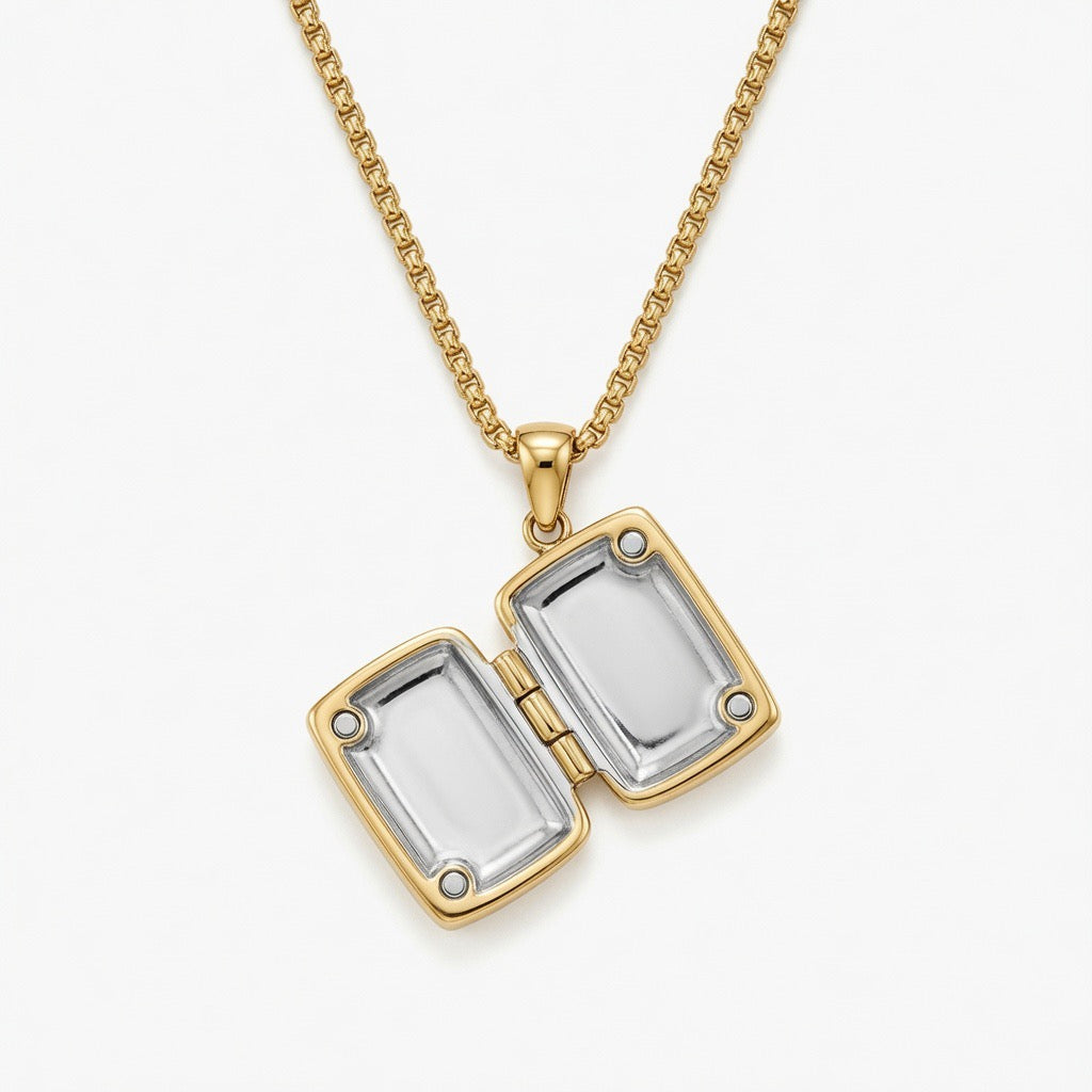 Brandy Locket Necklace