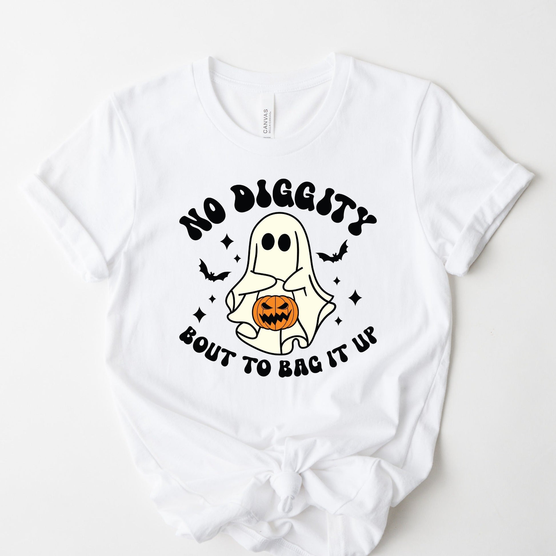 Wholesale Bag it Up Graphic Tee - Orange Tee