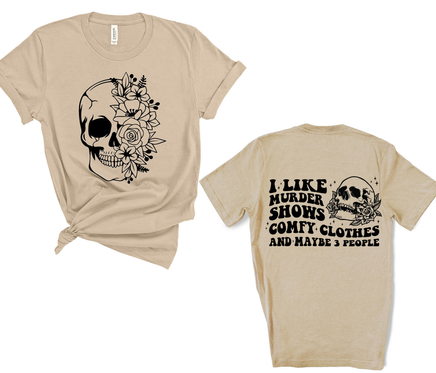 Wholesale And maybe 3 people Graphic Tee - Orange Tee