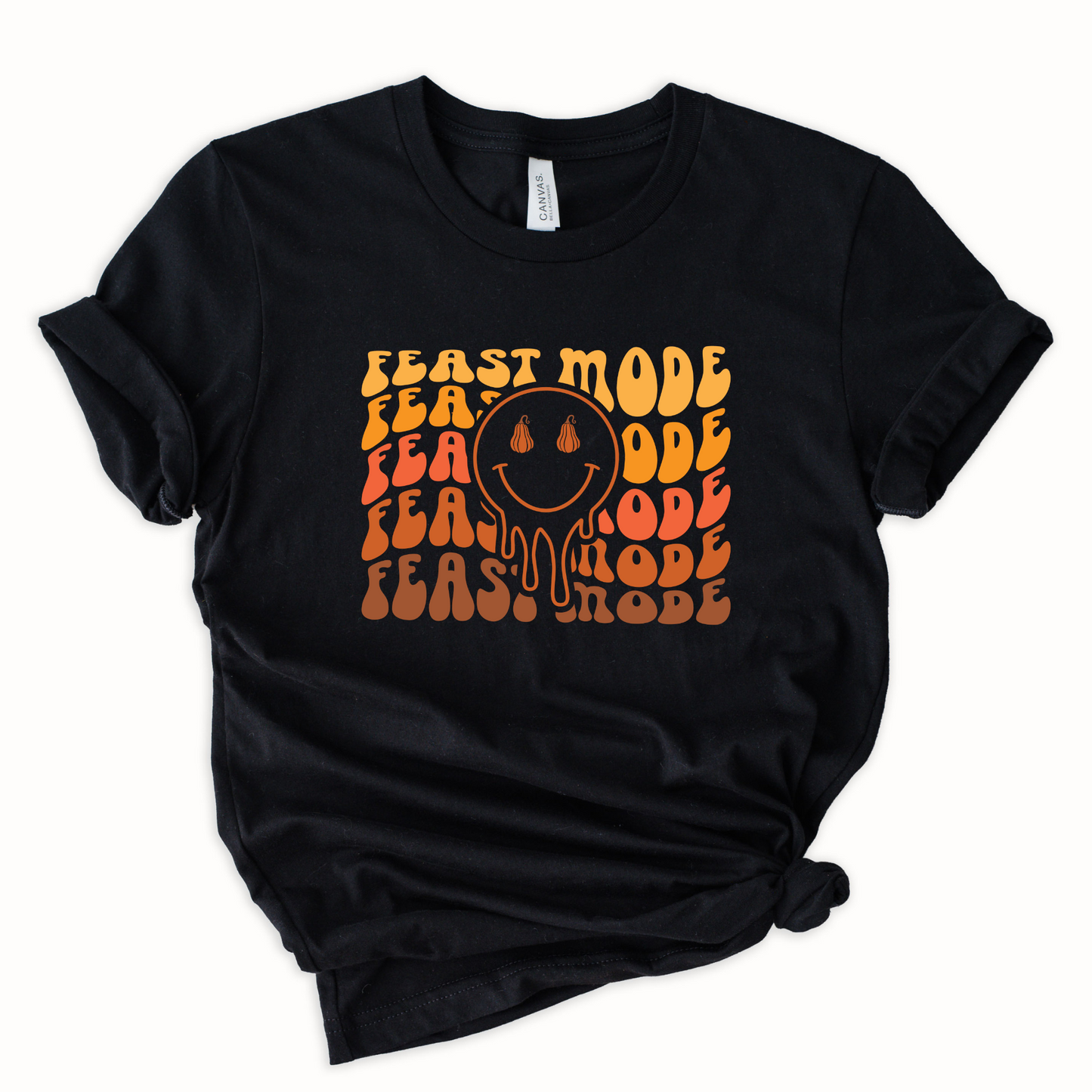Wholesale Feast Mode Graphic Tee - Sand