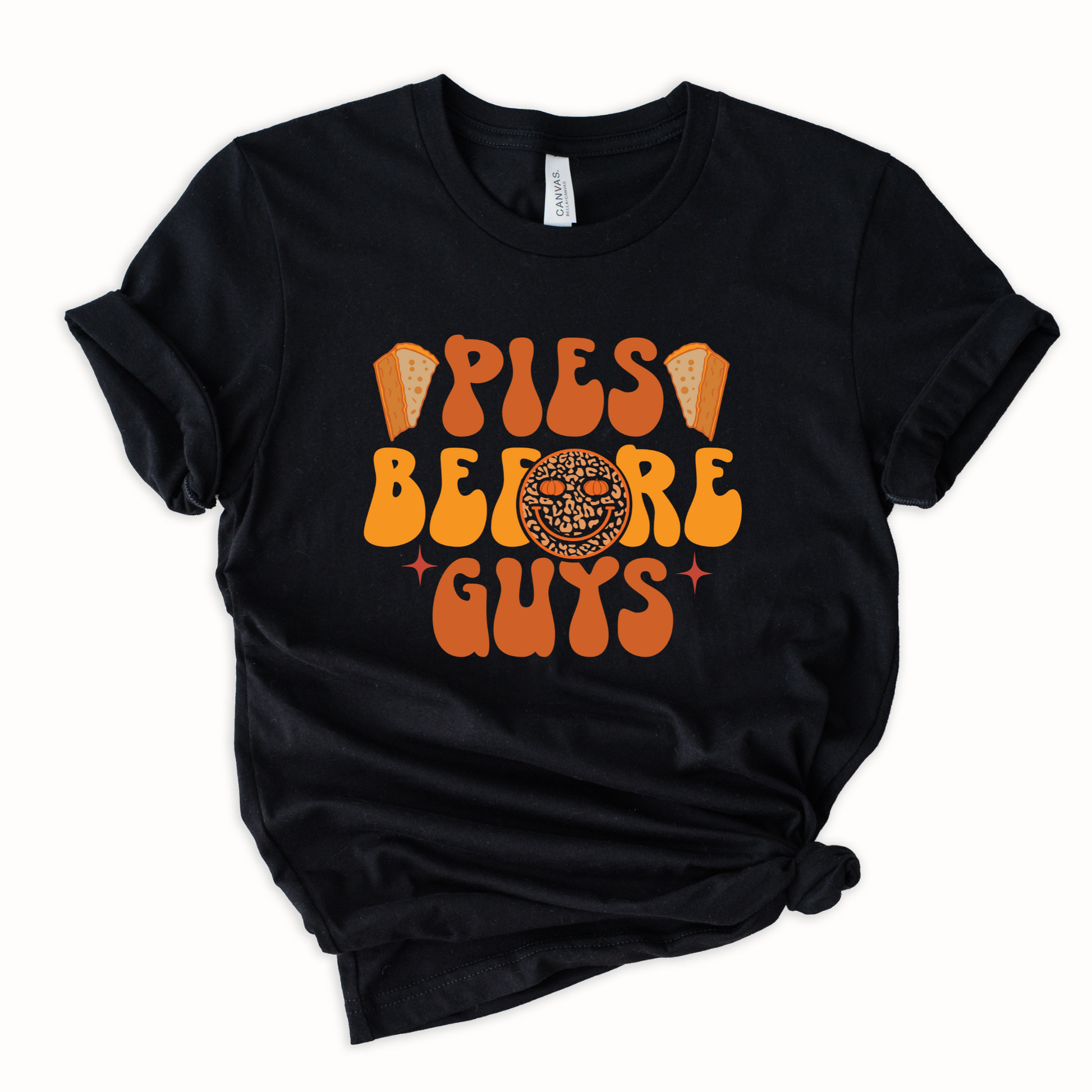 Wholesale Pies before Guys Graphic Tee - Sand