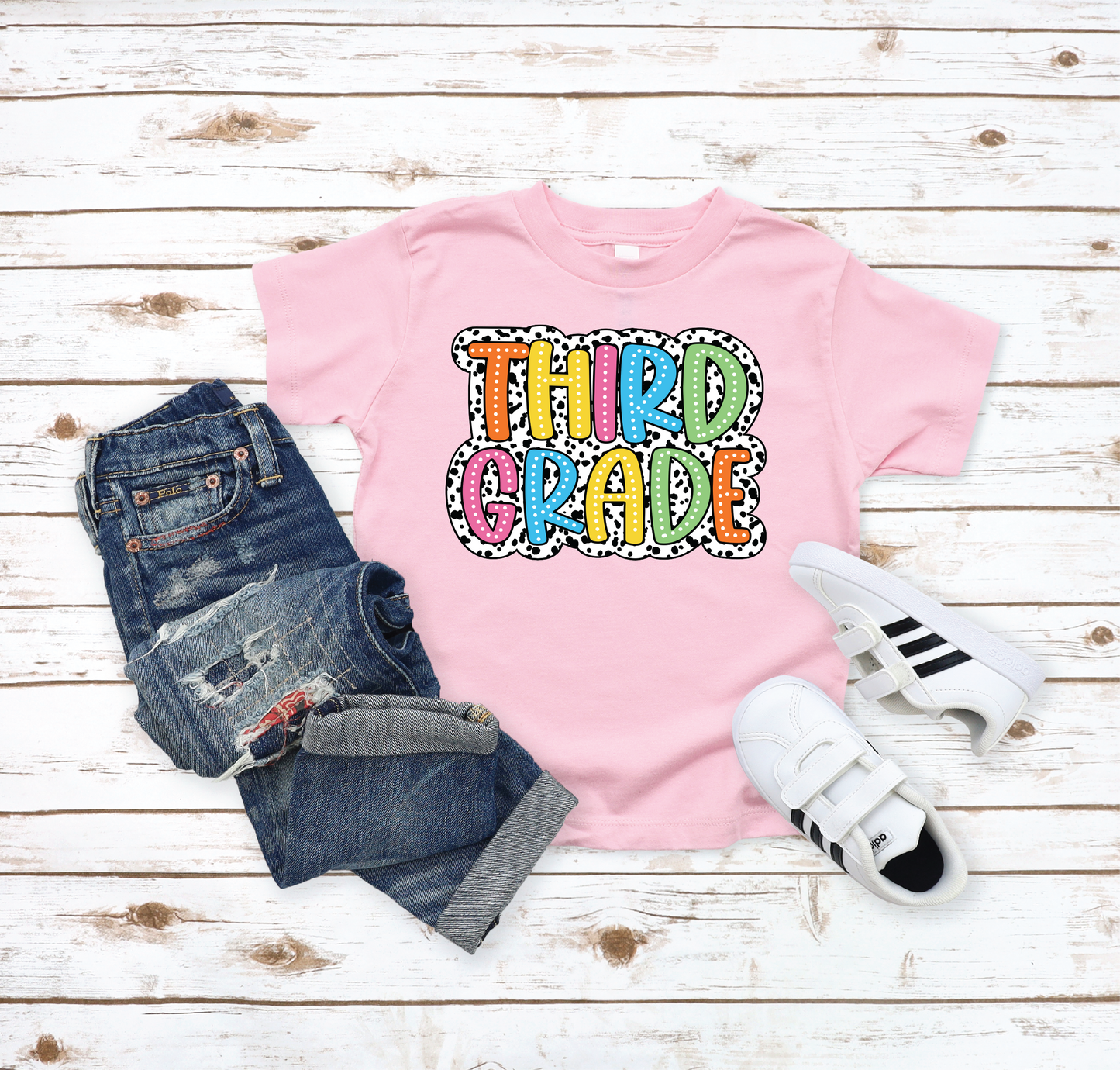 Girls 3rd Grade Back to School Graphic Tee