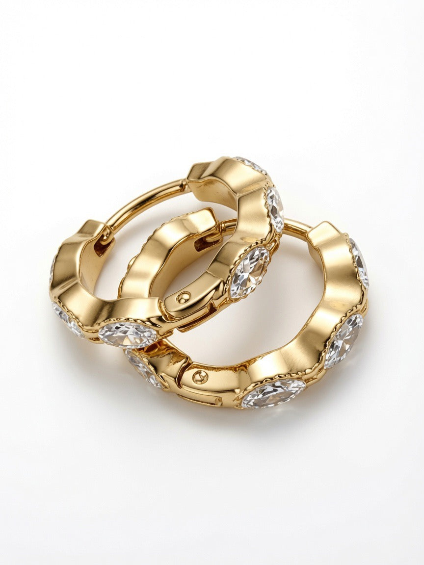 Charlotte Hoop Earrings