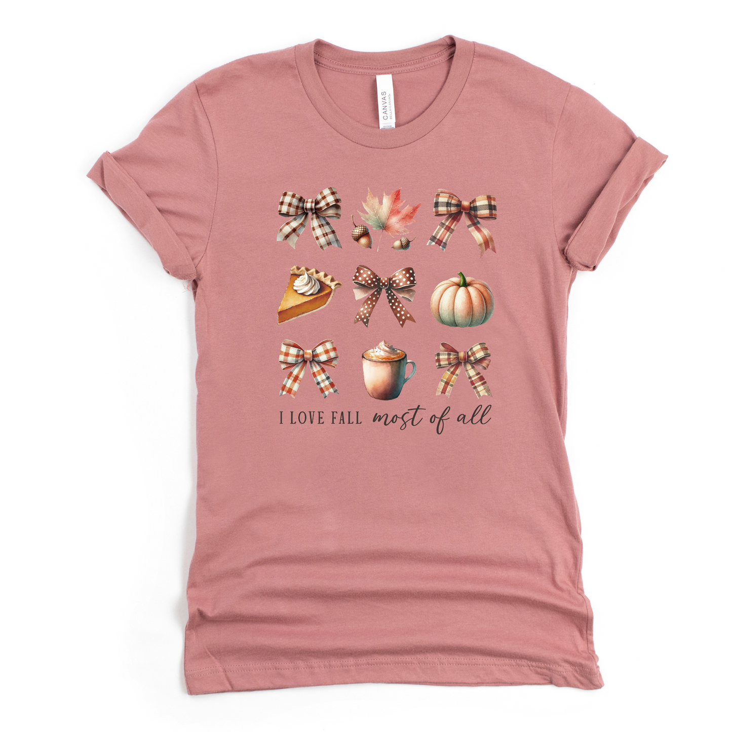 Wholesale I love Fall - Heather Dust Tee