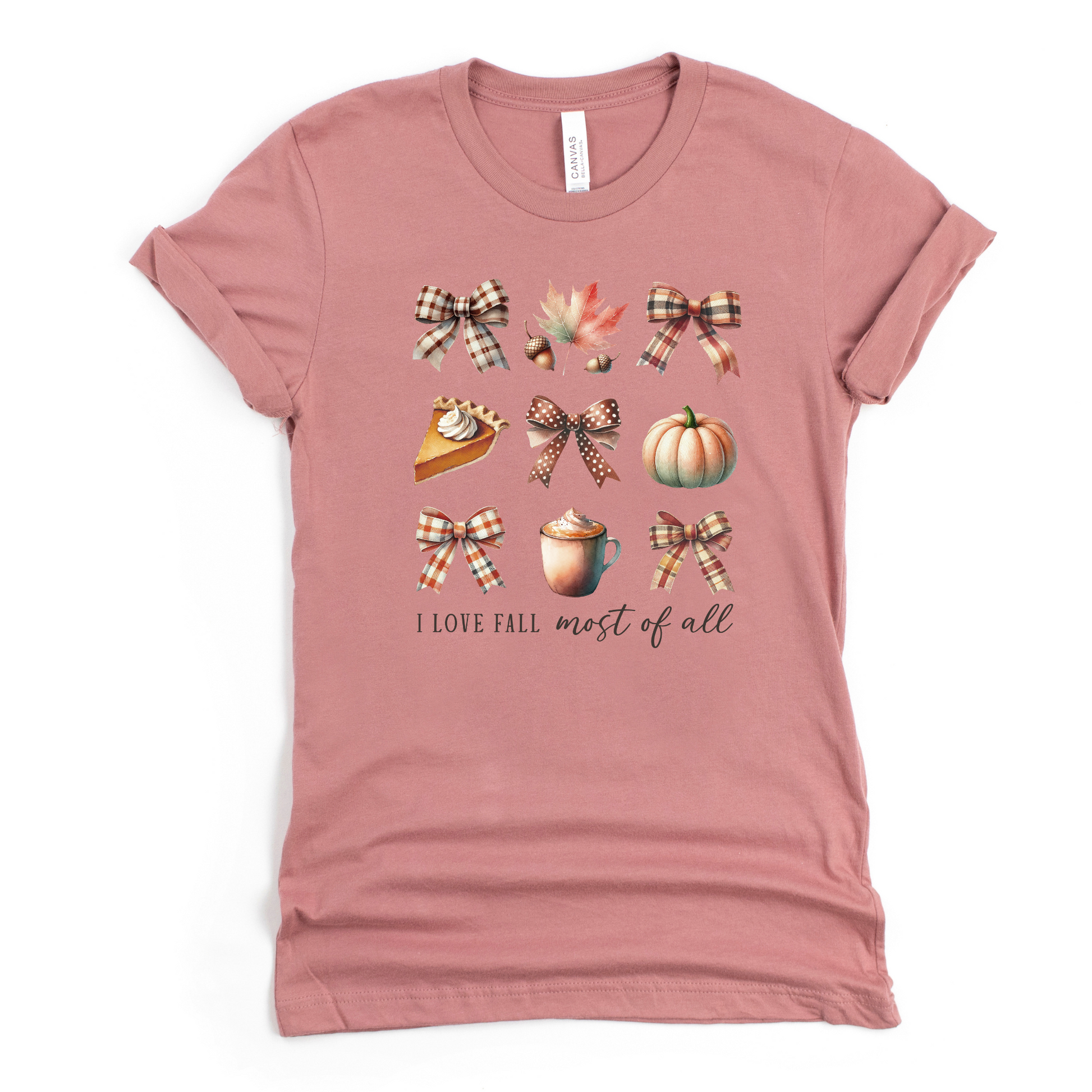 Wholesale I love Fall - Heather Dust Tee