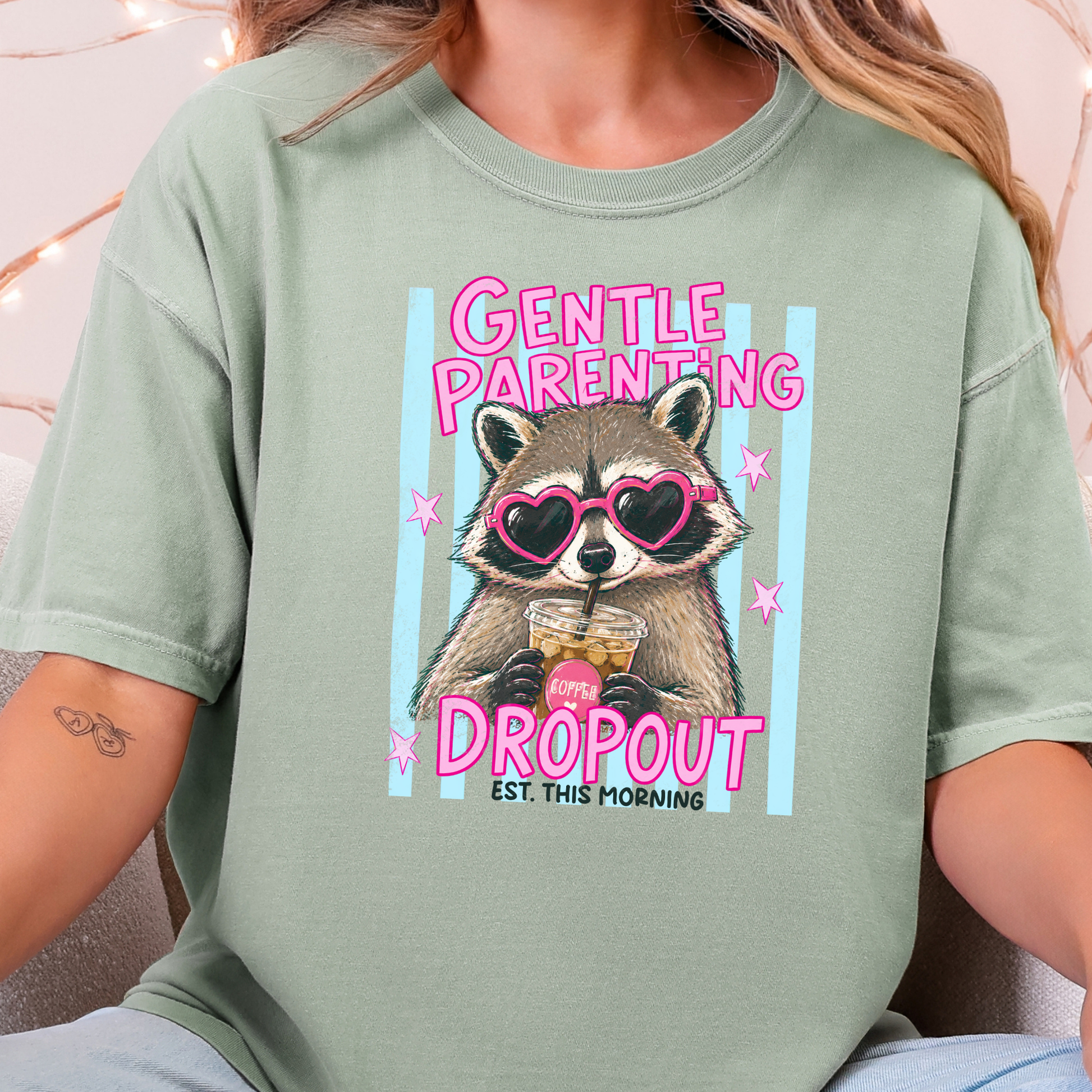Wholesale Gentle Parenting Dropout Graphic Tee - Bay