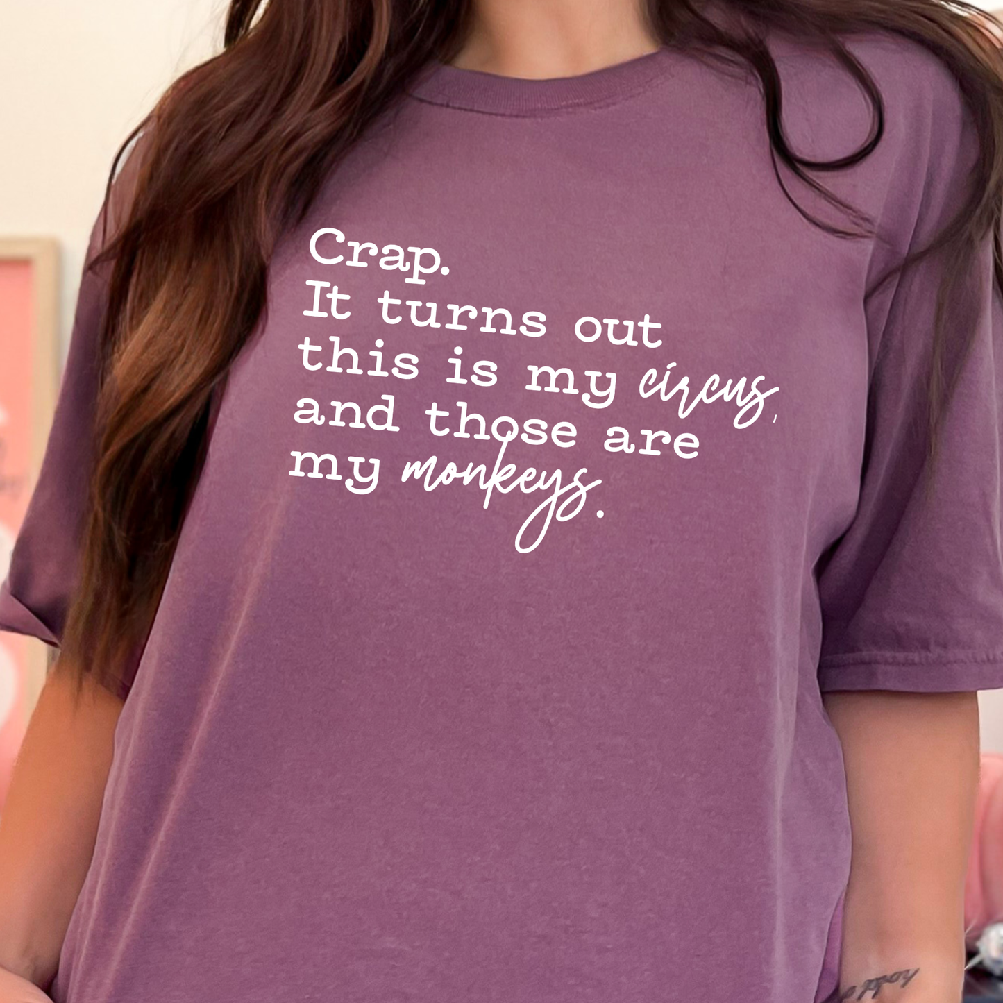 Wholesale This Is My Circus Graphic Tee - CC Berry Tee