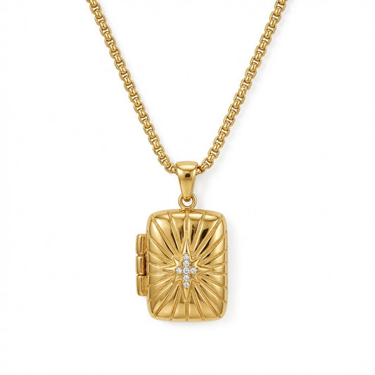 Brandy Locket Necklace