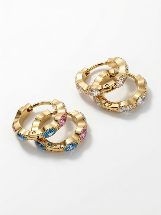 Charlotte Hoop Earrings