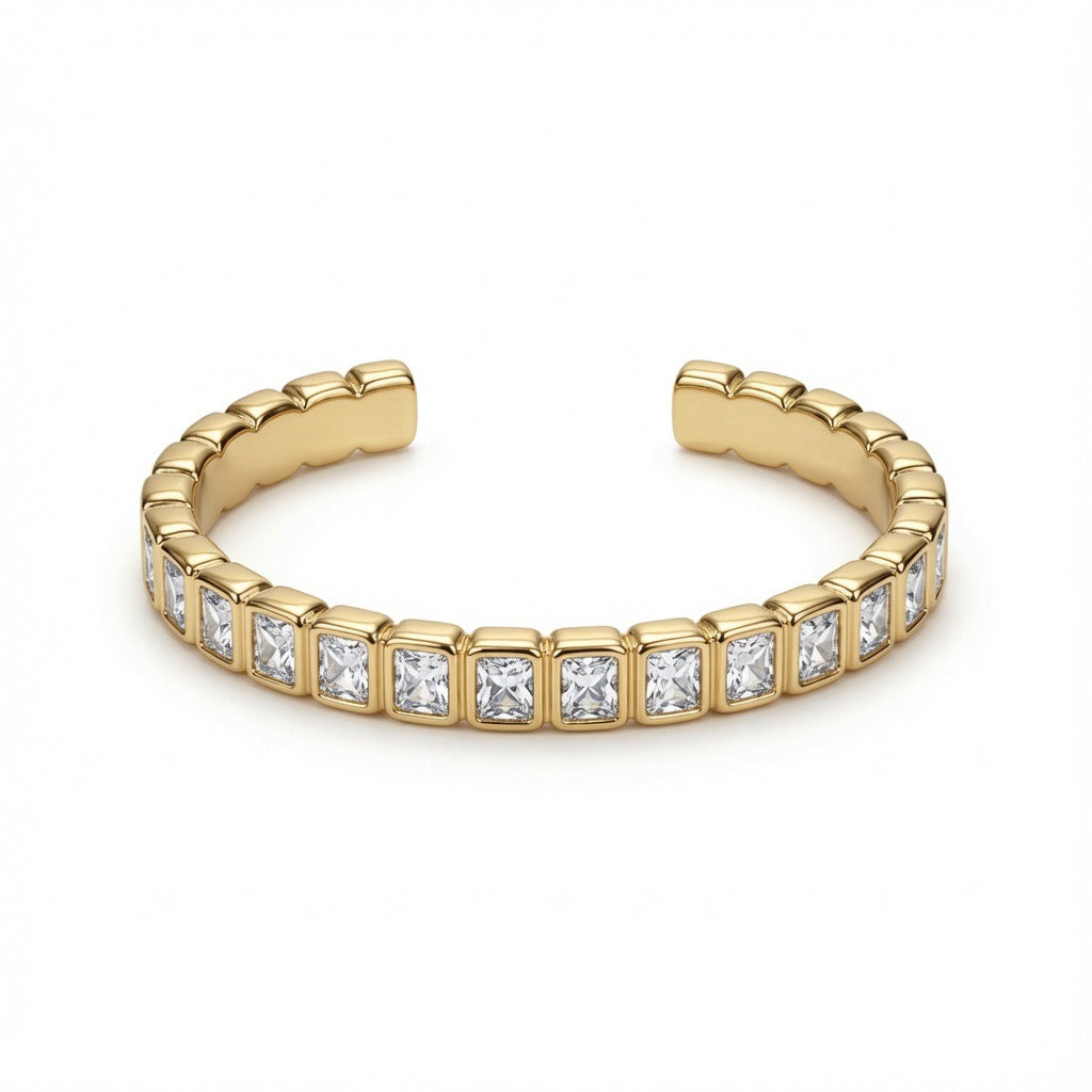 Quinn Bling Cuff Bracelet