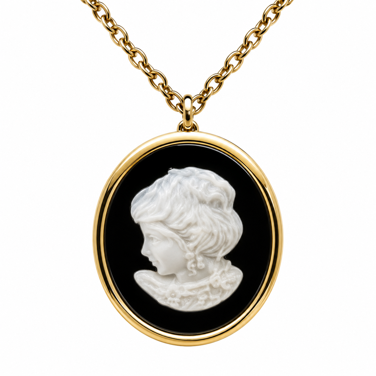 Ruth Cameo Necklace