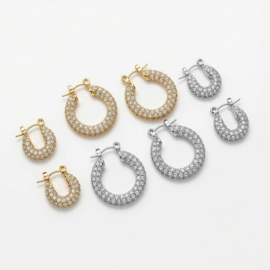 Beatrice Bling Hoops