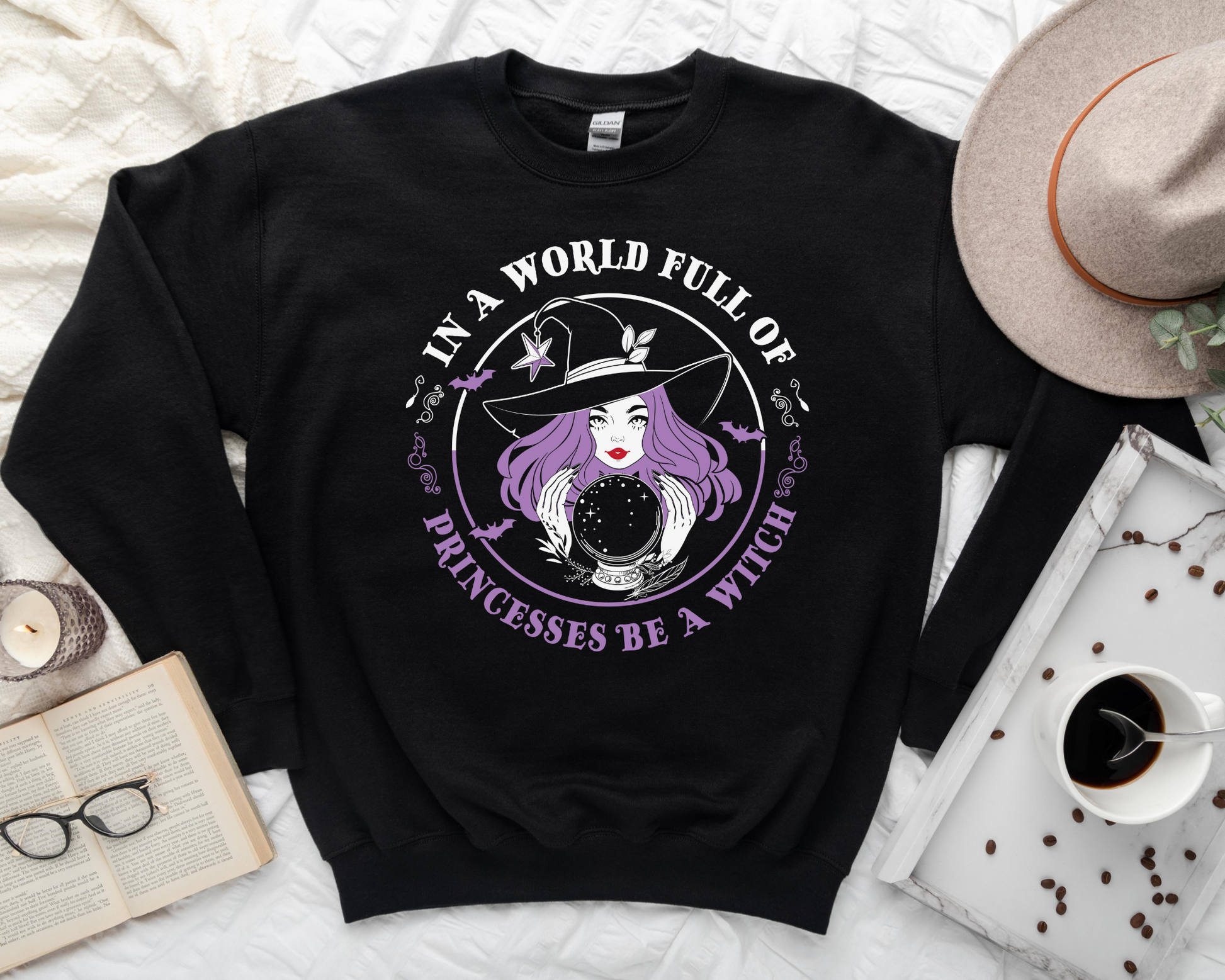 Wholesale Be a Witch - Black Sweatshirt