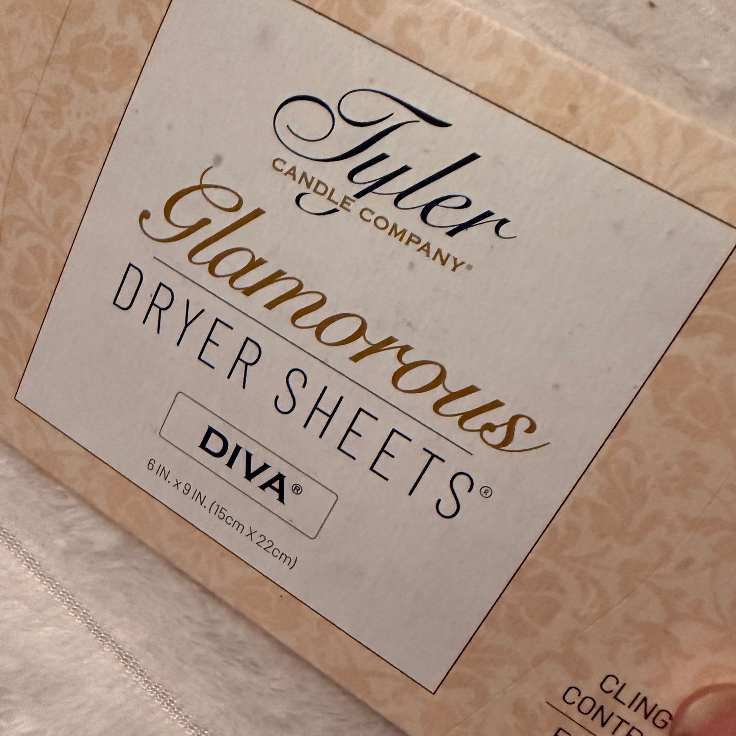 Diva Dryer Sheets- Tyler Candle Co