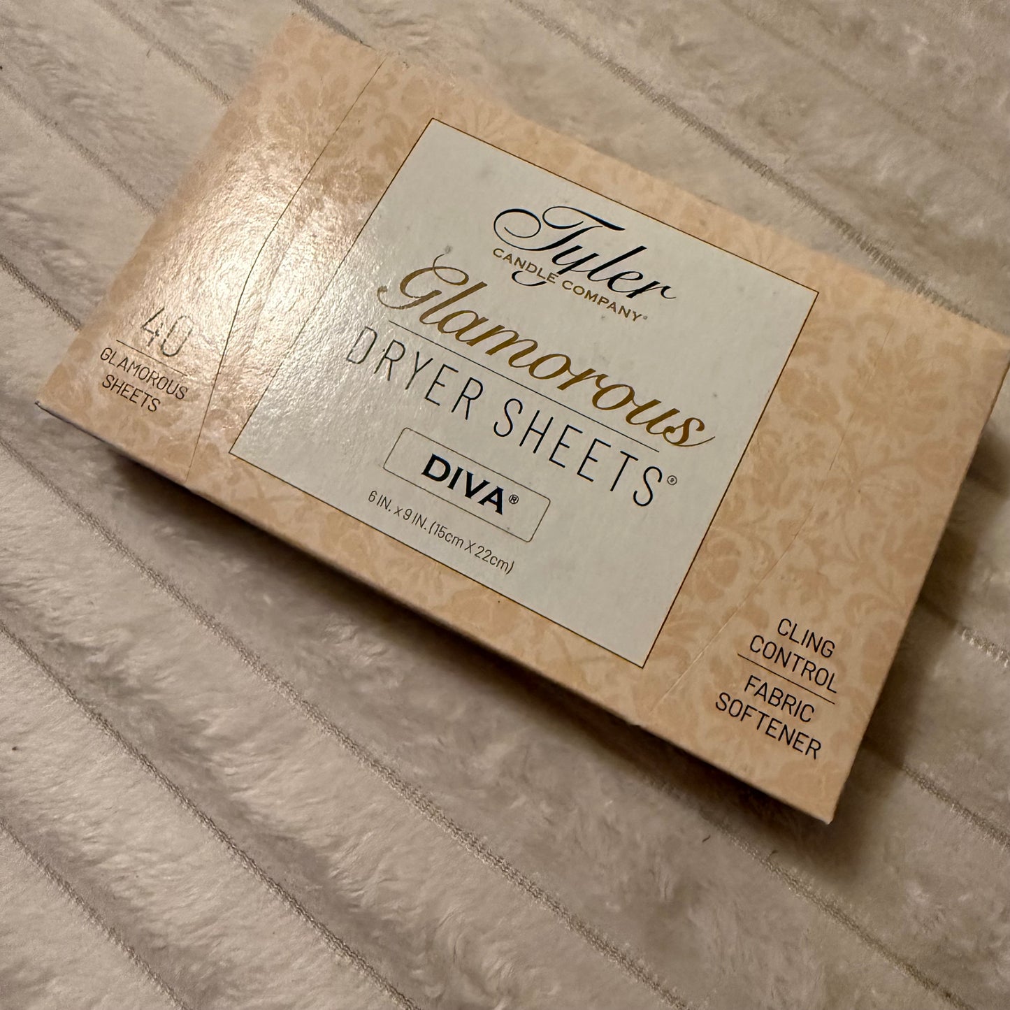 Diva Dryer Sheets- Tyler Candle Co