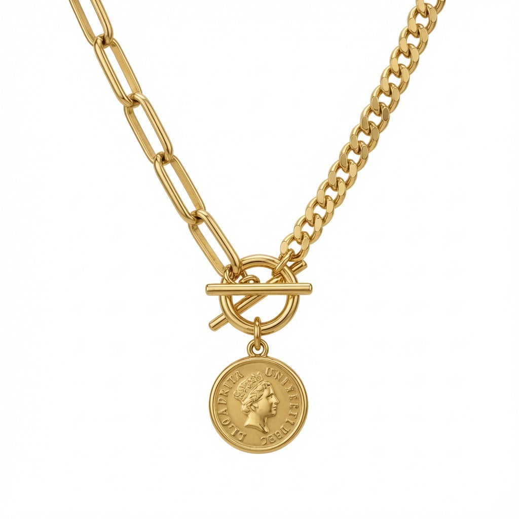 Brielle Coin Necklace