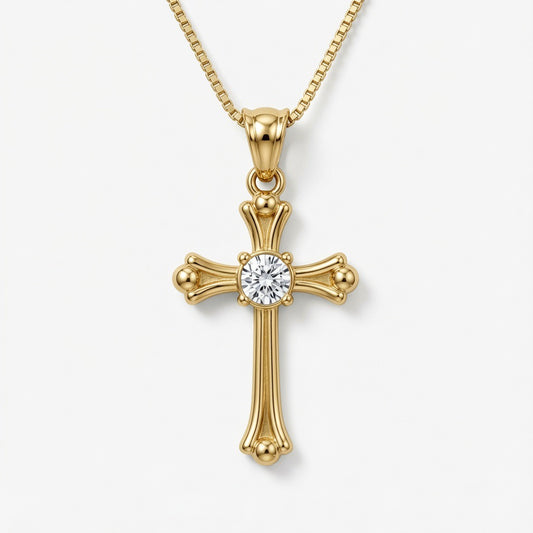 Laura Cross Necklace