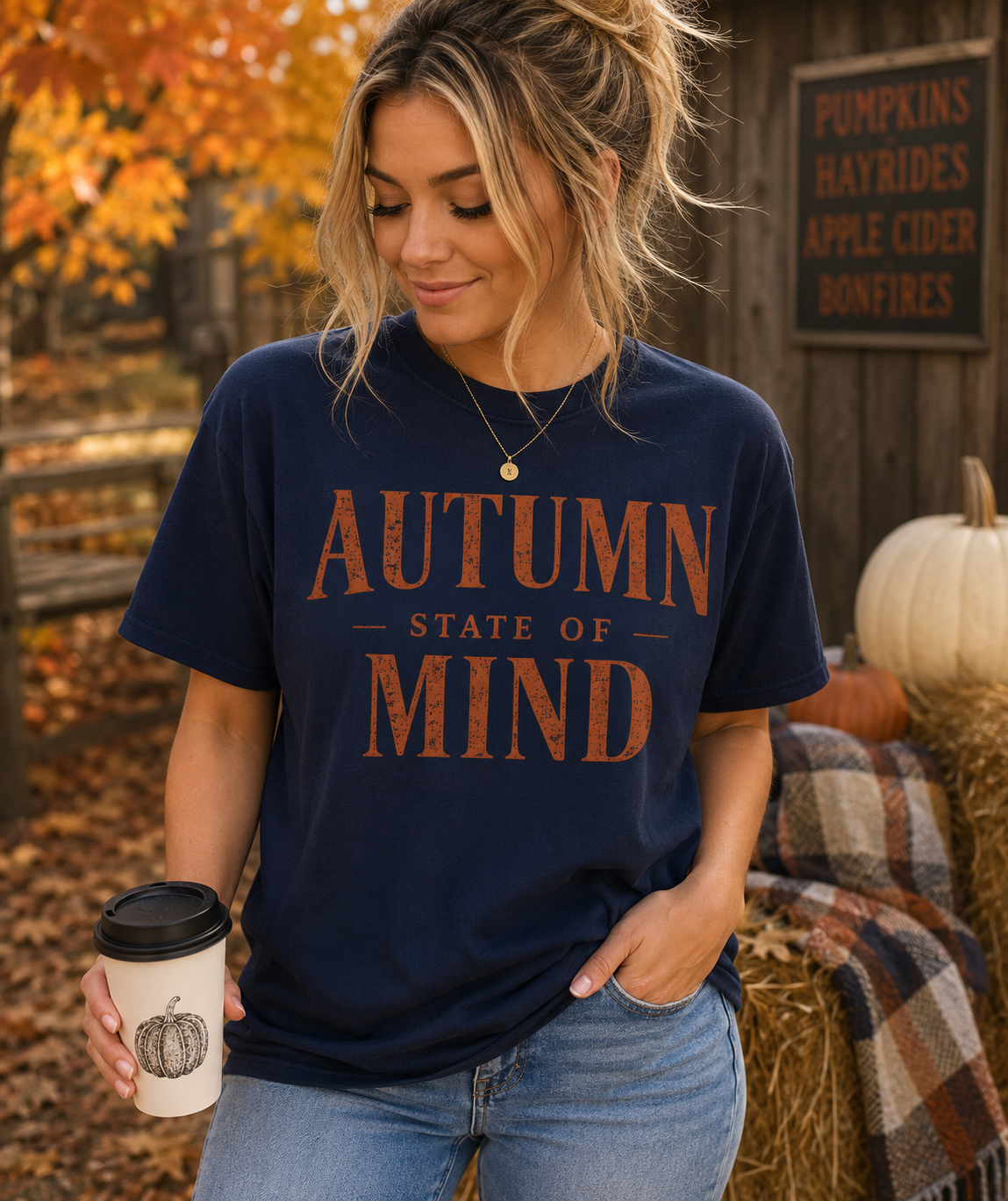 Autumn State of Mind- UNISEX GRAPHIC Tee