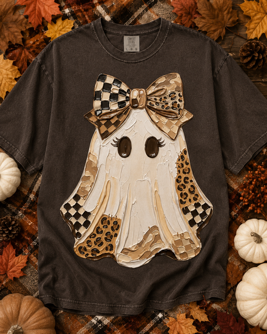 Fall Ghost Graphic T-Shirt