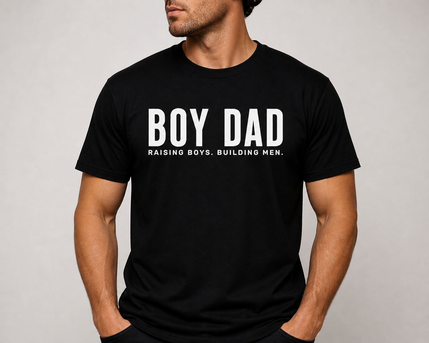 Boy Dad- Father's Day Graphic Tee