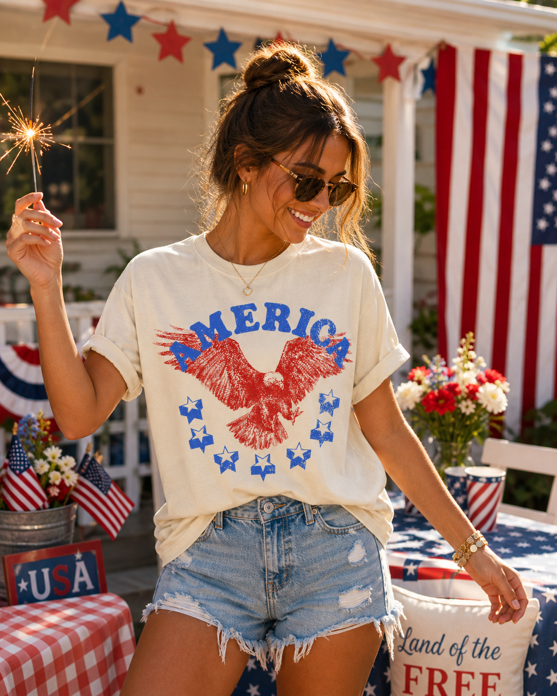 America Eagle - UNISEX GRAPHIC Tee