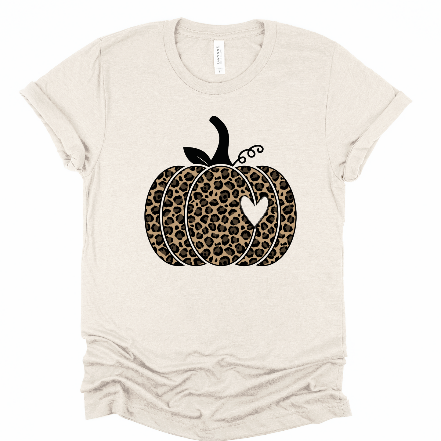 Wholesale Wild about Pumpkins Graphic Tee - Sand
