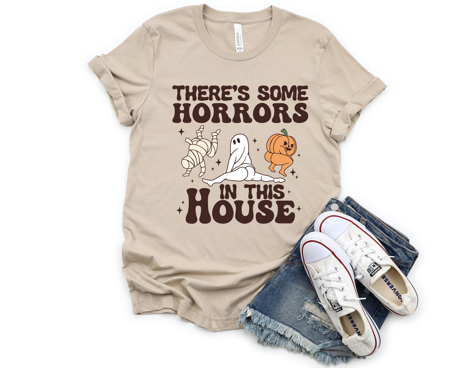 Wholesale In The House Graphic Tee - Burnt Orange Tee