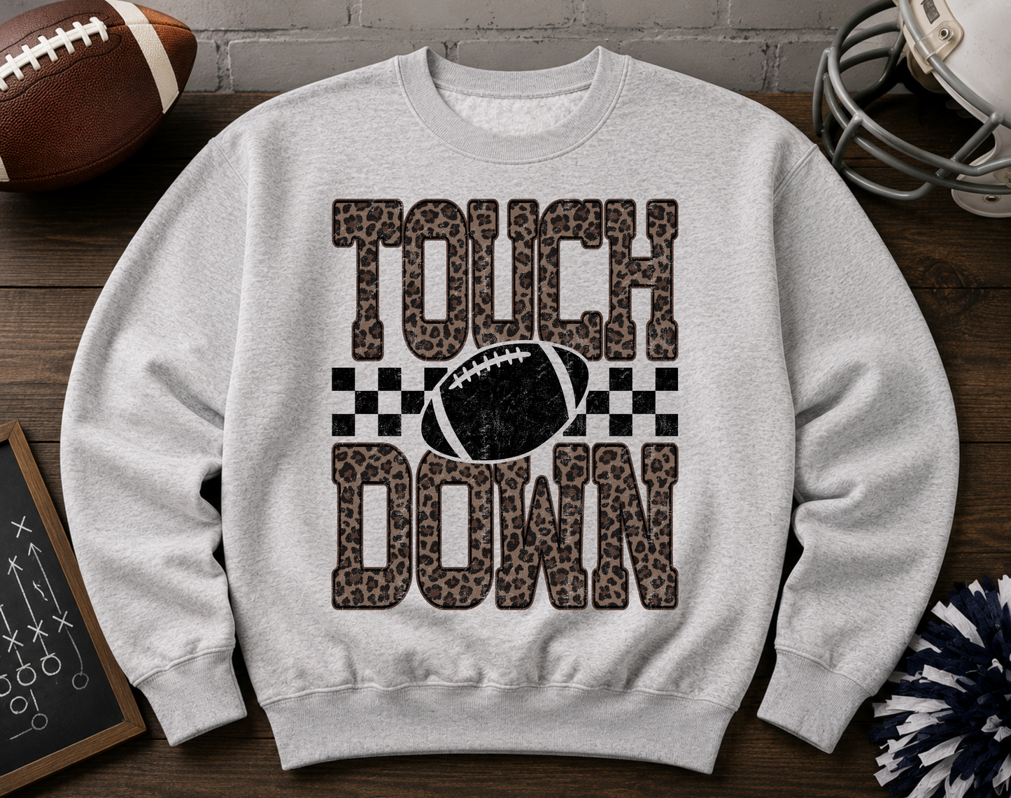 Touch Down- Unisex Graphic Sweatshirt/Tee