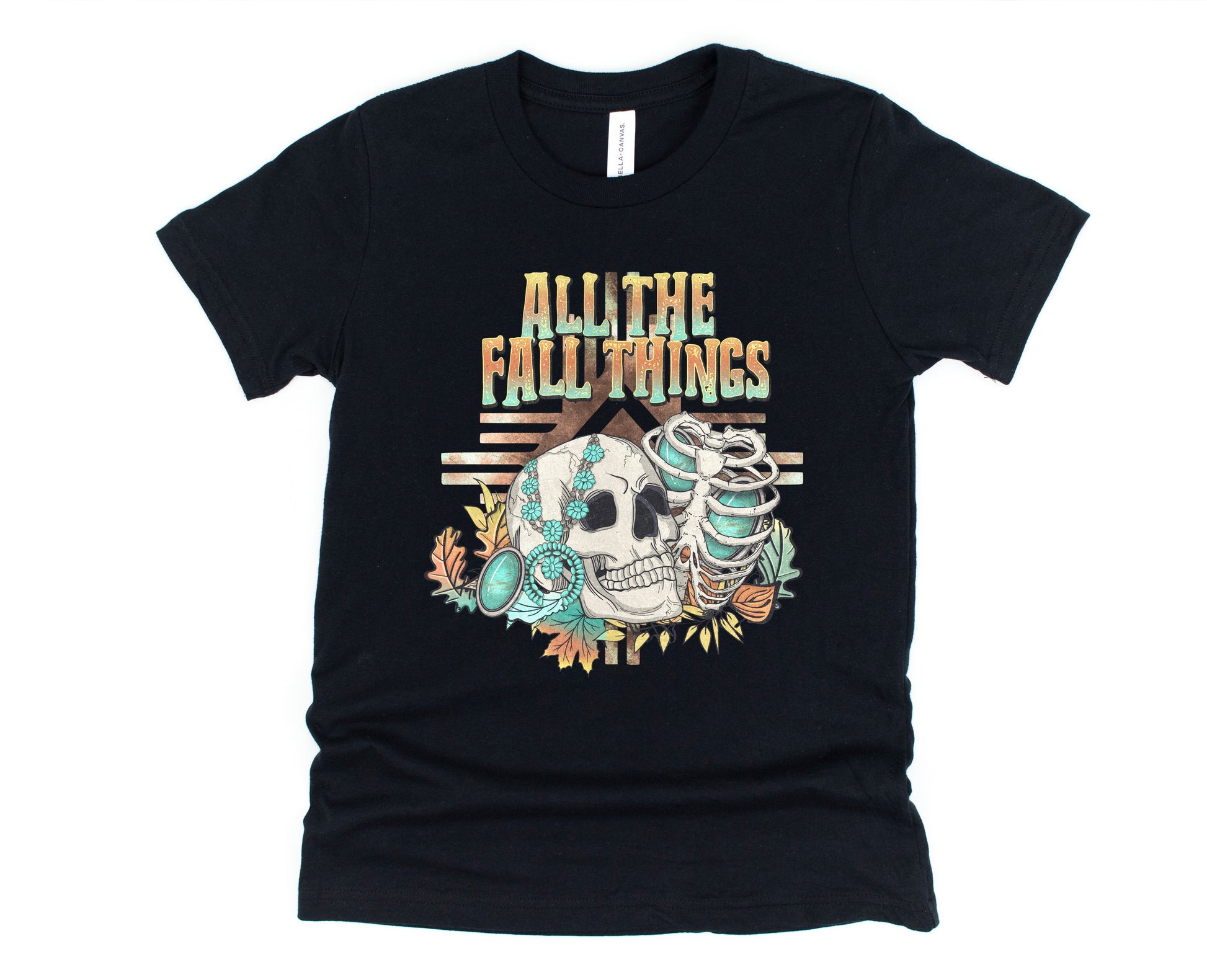 Wholesale All the Fall Things Graphic Tee - Tan