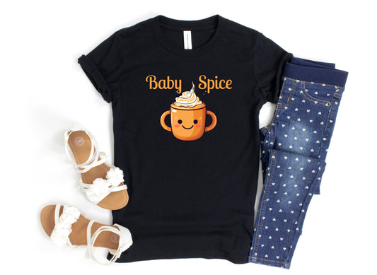 Wholesale Baby Spice Graphic Tee - Bella Whitee