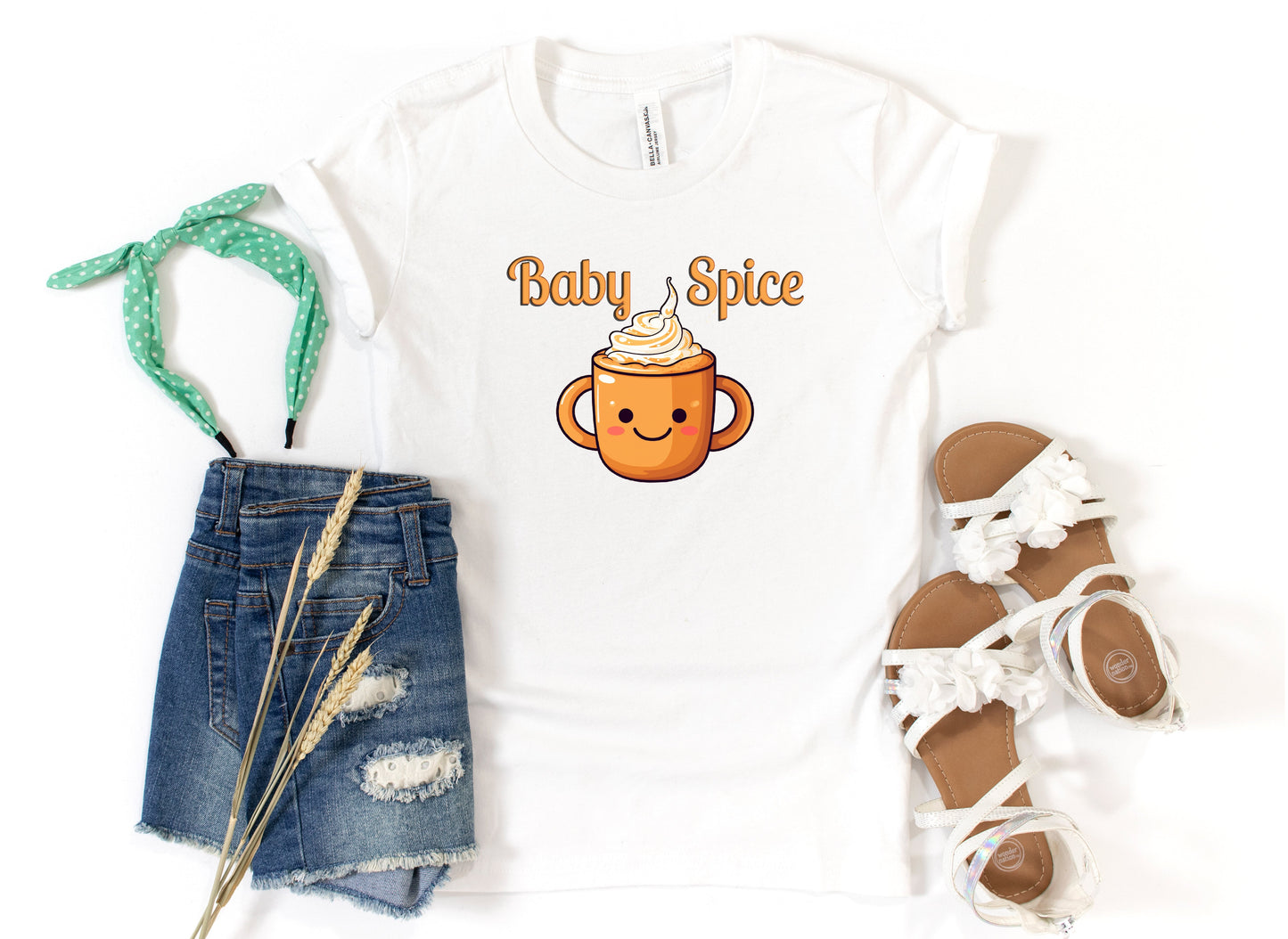 Wholesale Baby Spice Graphic Tee - Bella Black