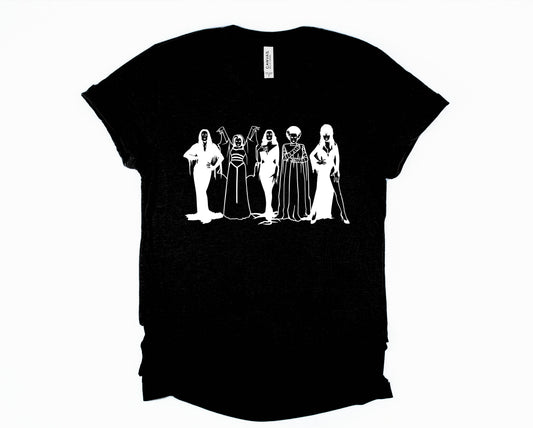 Wholesale Bad Girls Graphic Tee - Black