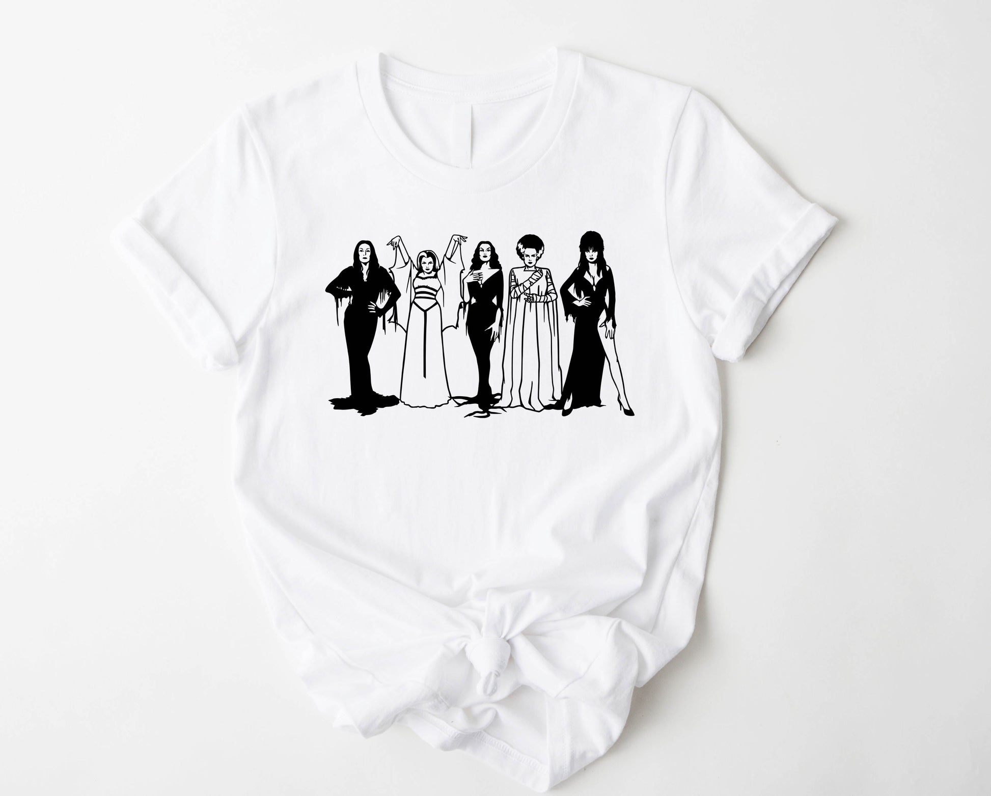 Wholesale Bad Girls Graphic Tee - White