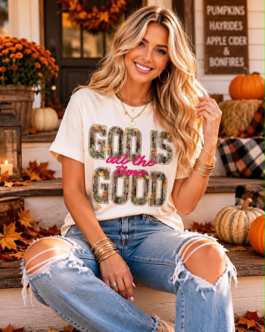 God Is Good All The Time- Unisex Tee