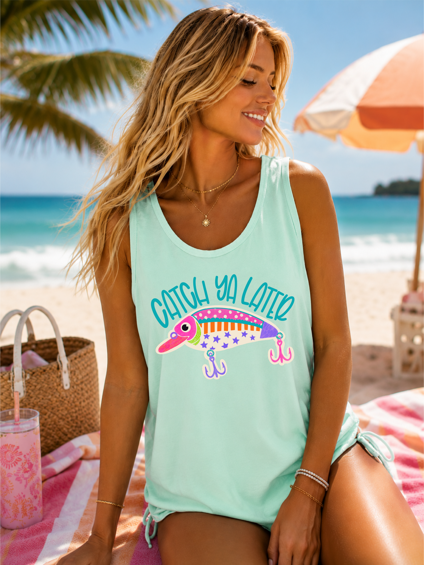 Catch Ya Later- Unisex Graphic Tank Top/Tee