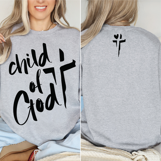Child of God Athletic Grey