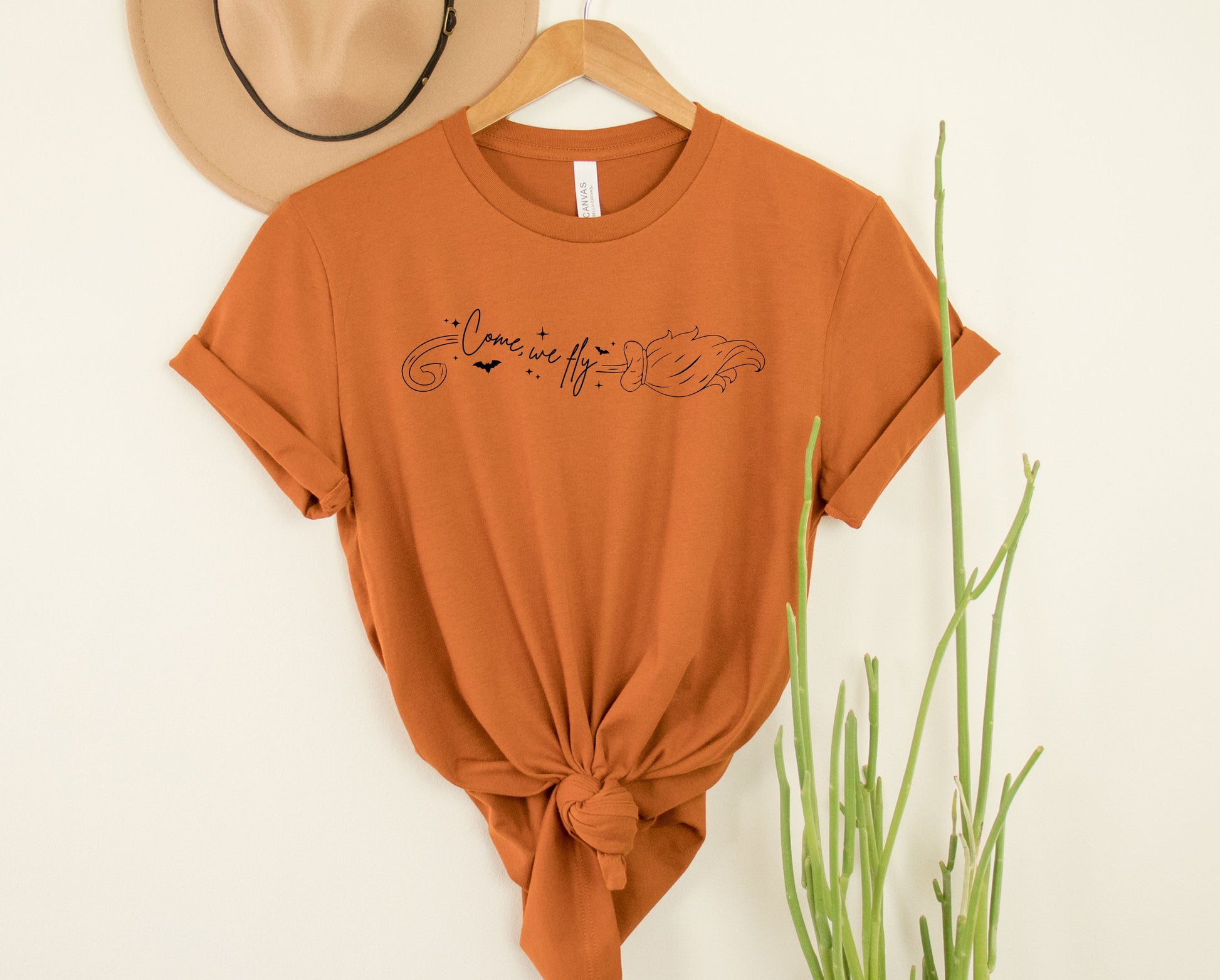 Wholesale Come Fly with Us Graphic Tee - Sand